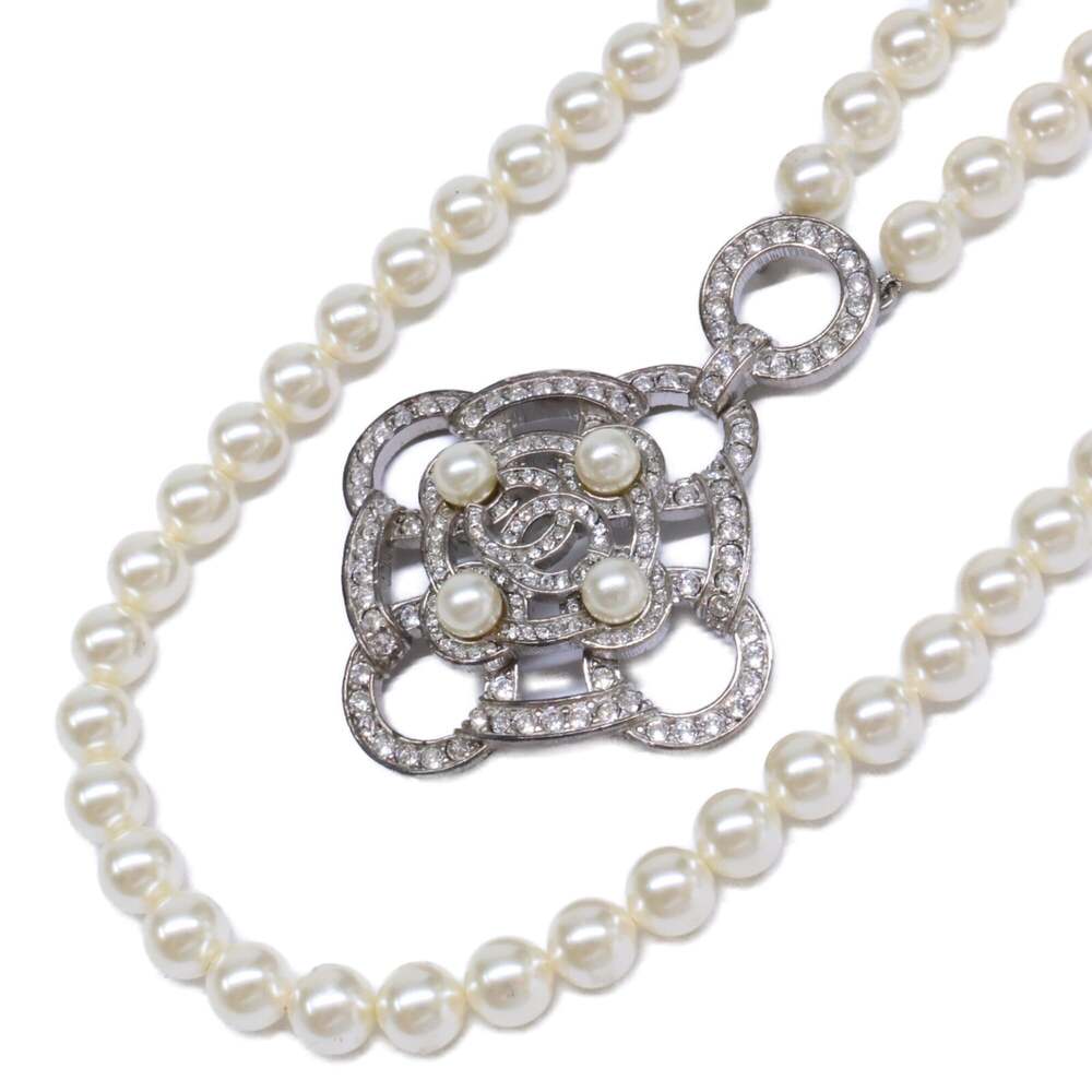 Chanel Cc Logo Pendant Necklace #351517C14B